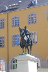 Statue de Ludwig 1er, Roi de Bavière ! Statue von Ludwig 1., dem König von Bayern!